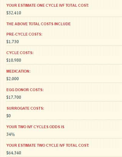 donor eggs ivf costs